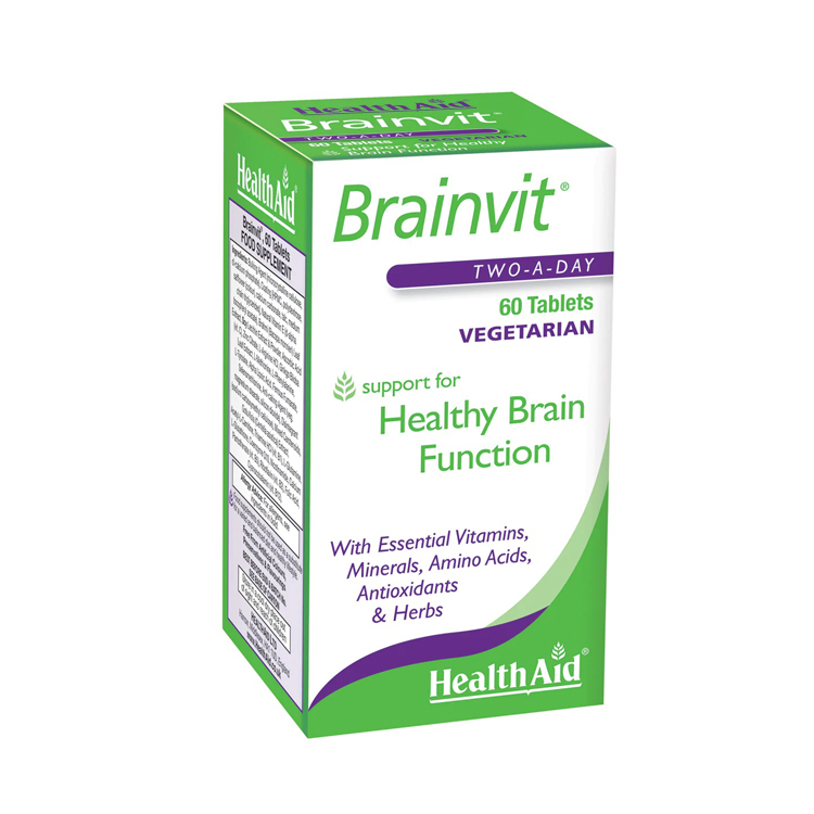 Health Aid Brainvit 60 Tabs